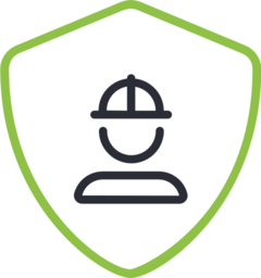 Contractor Shield Icon